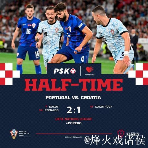 欧国联-达洛特建功+对手乌龙 葡萄牙2-1战胜克罗地亚